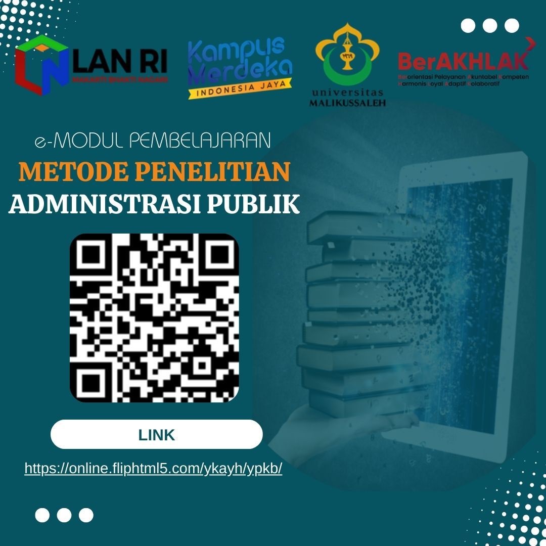 e-Modul Pembelajaran Metode Penelitian Administrasi Publik